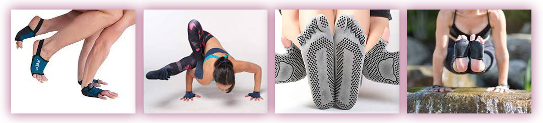 Yoga socks and gloves