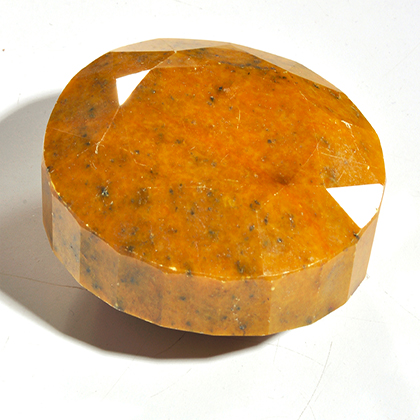 Corundum healing stone-Yellow sapphire